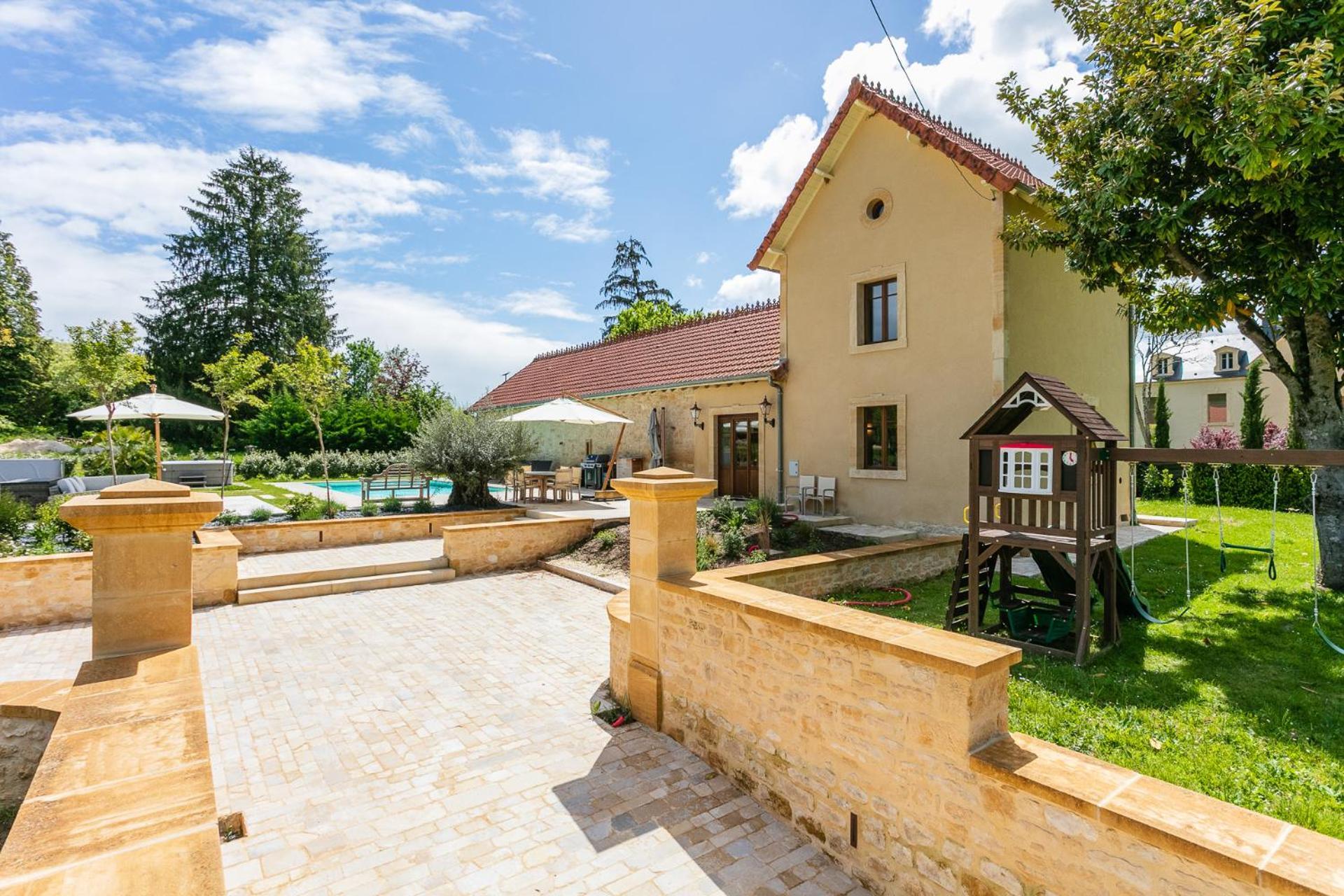 Calviac-en-Perigord Guardian House Of Chateau Monteil With Heated Pool And Jacuzziヴィラ エクステリア 写真
