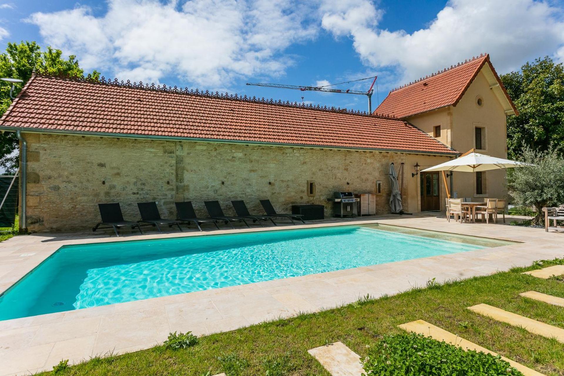Calviac-en-Perigord Guardian House Of Chateau Monteil With Heated Pool And Jacuzziヴィラ エクステリア 写真